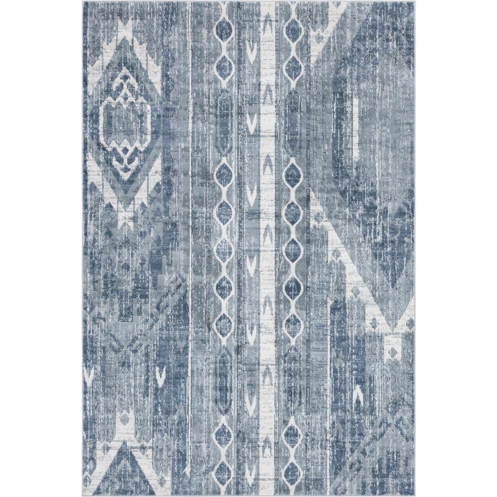 Orford Portland Rug, Blue (6' 0 x 9' 0). Picture 1