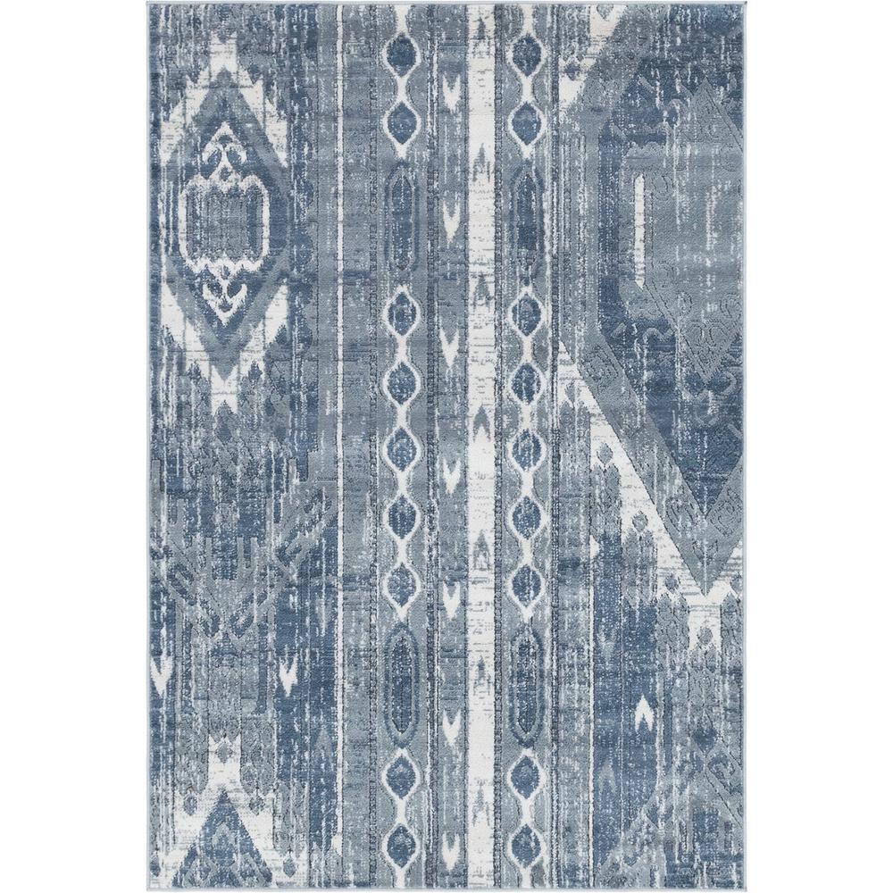 Orford Portland Rug, Blue (4' 0 x 6' 0). Picture 1
