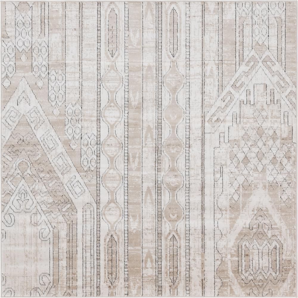 Orford Portland Rug, Tan (6' 0 x 6' 0). Picture 1