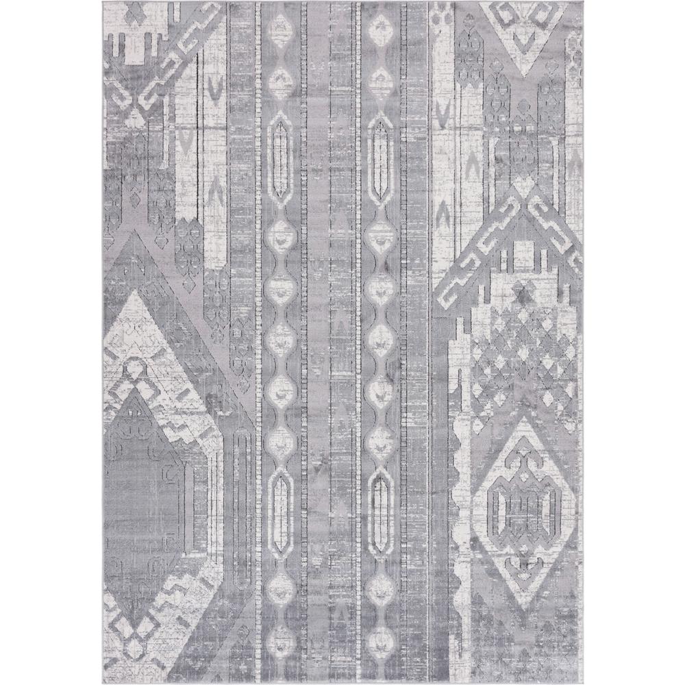Orford Portland Rug, Gray (7' 0 x 10' 0). Picture 1