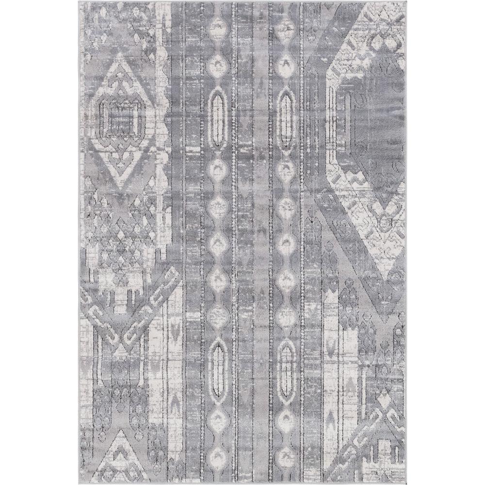 Orford Portland Rug, Gray (4' 0 x 6' 0). Picture 1