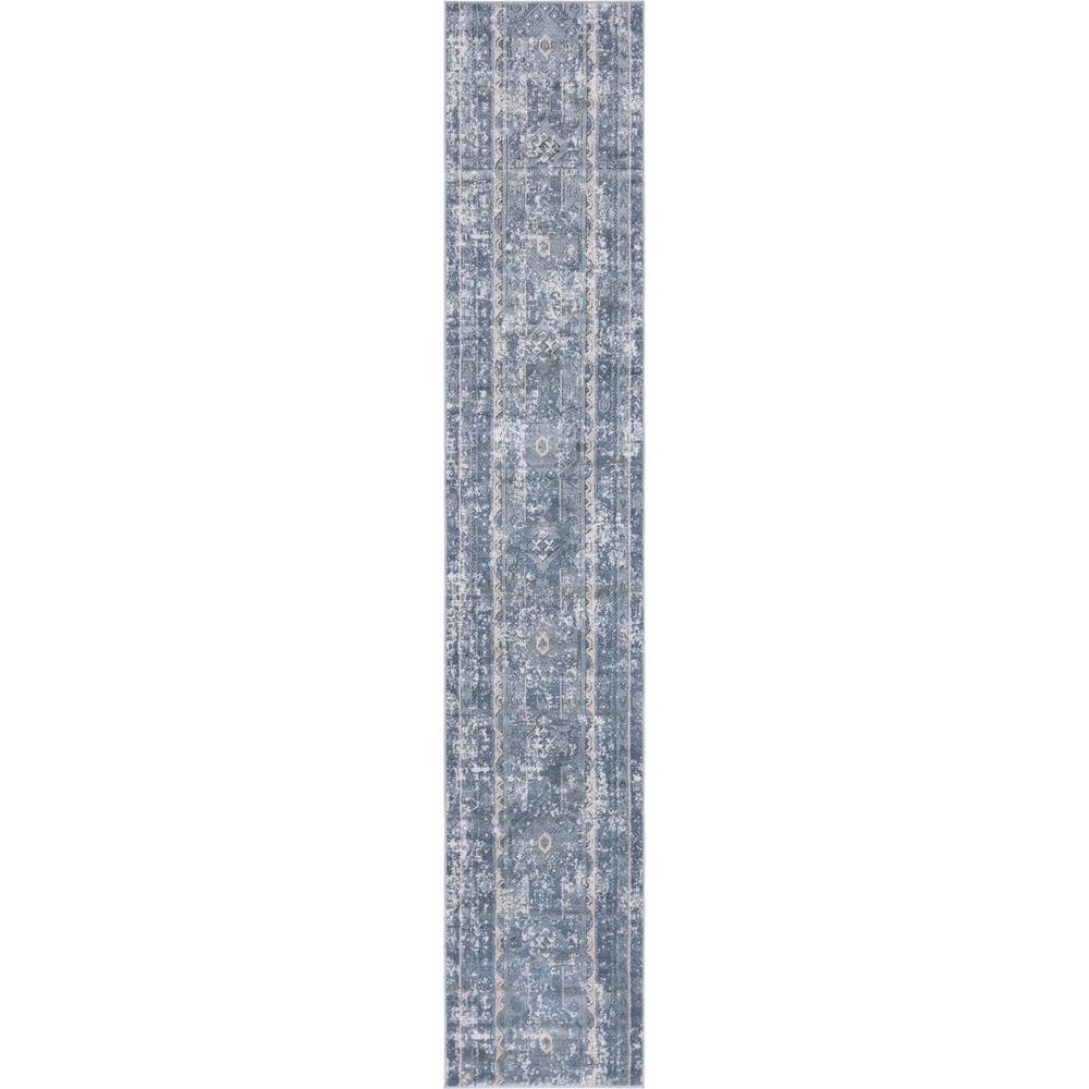 Depoe Portland Rug, Blue (2' 2 x 12' 0). Picture 1
