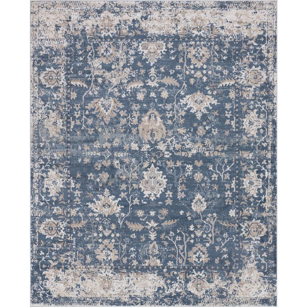 Central Portland Rug, Blue (8' 0 x 10' 0). Picture 1