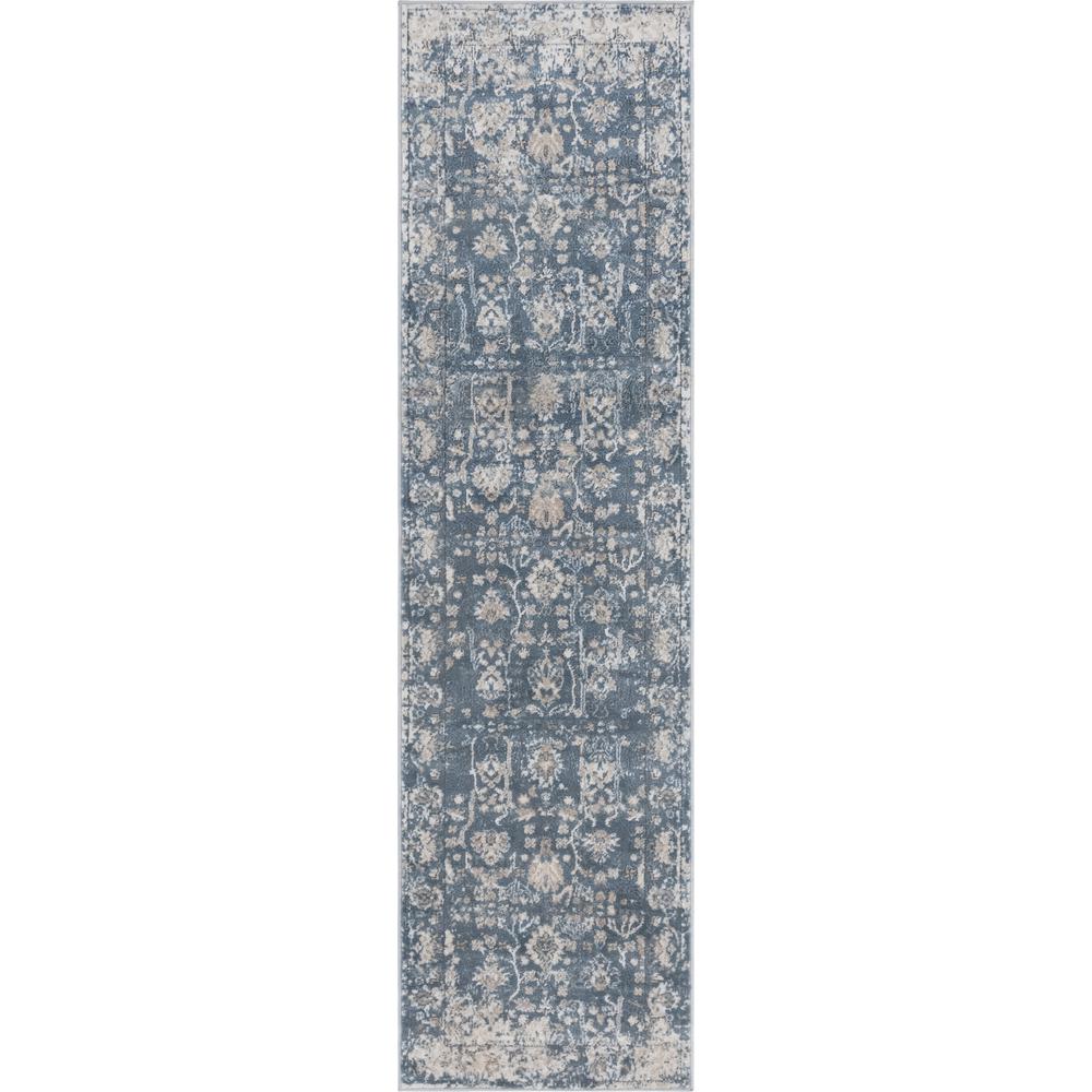 Central Portland Rug, Blue (2' 2 x 8' 0). Picture 1