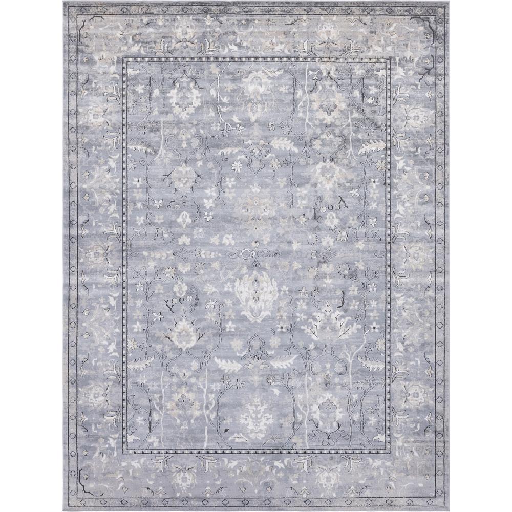 Central Portland Rug, Gray (9' 0 x 12' 0). Picture 1