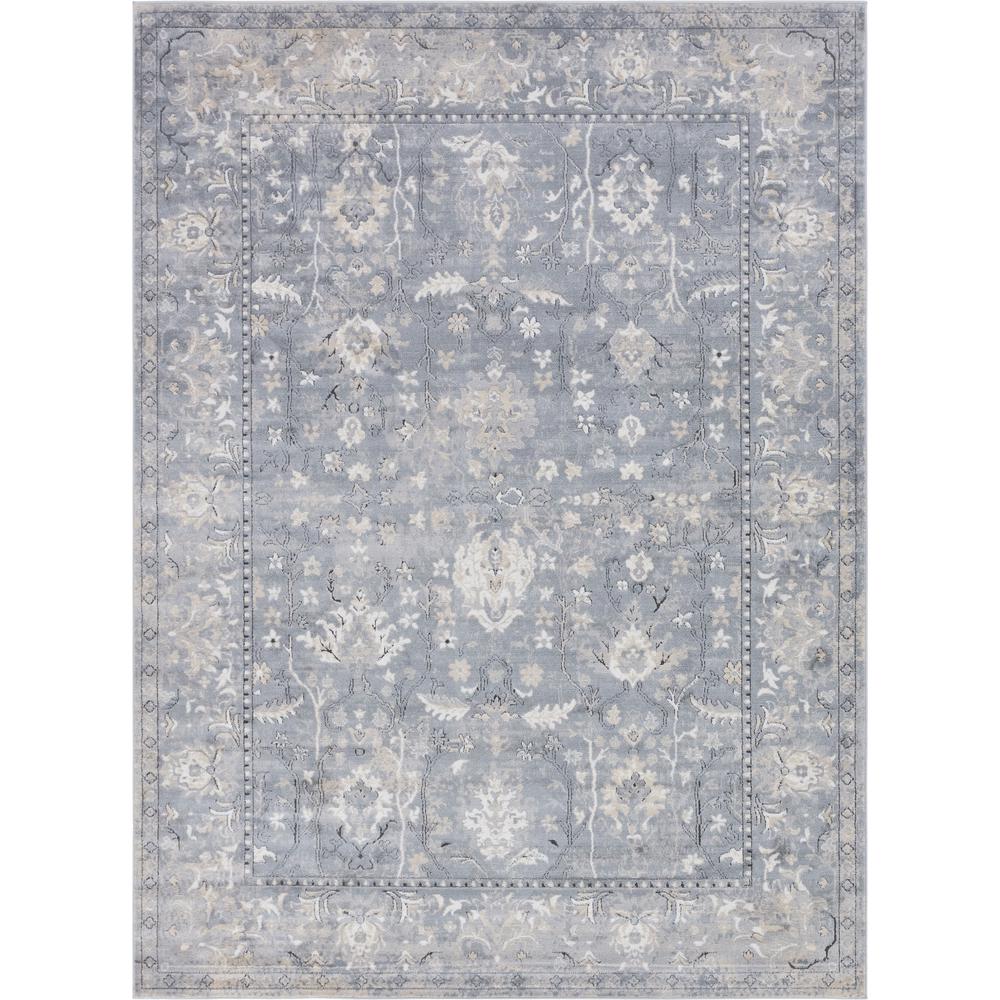 Central Portland Rug, Gray (8' 0 x 11' 0). Picture 1