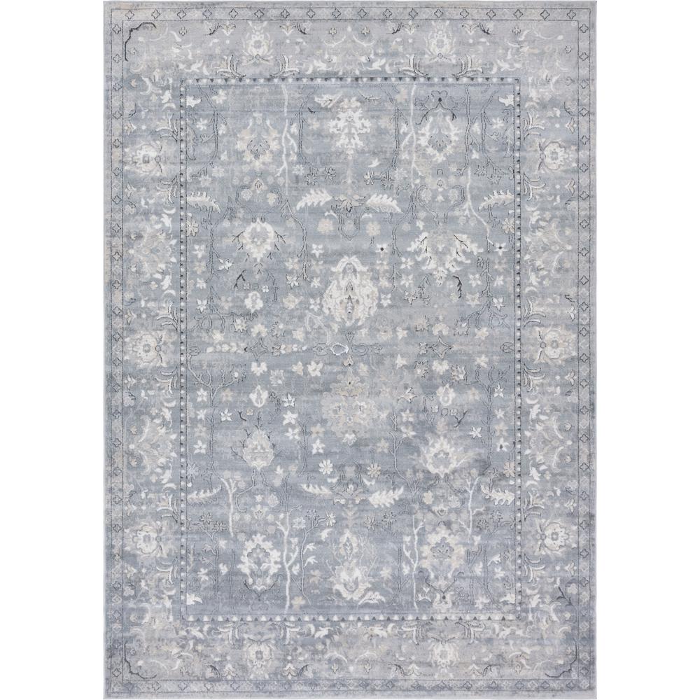 Central Portland Rug, Gray (7' 0 x 10' 0). Picture 1