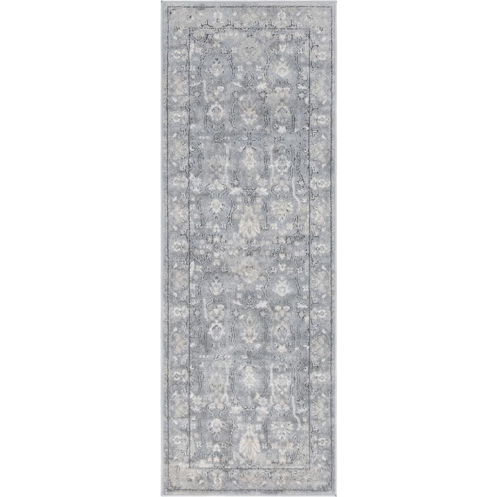 Central Portland Rug, Gray (2' 2 x 6' 0). Picture 1