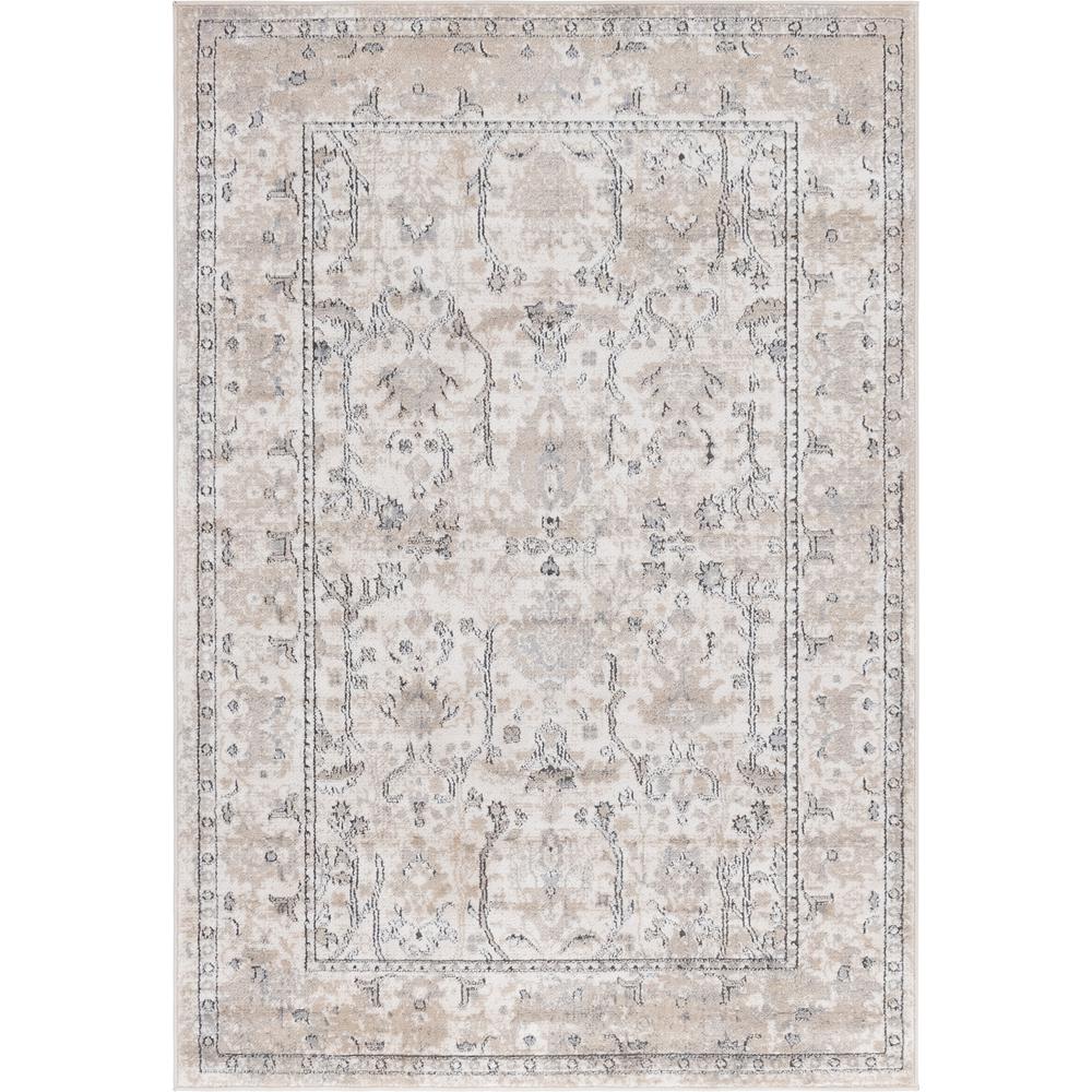 Central Portland Rug, Ivory (4' 0 x 6' 0). Picture 1