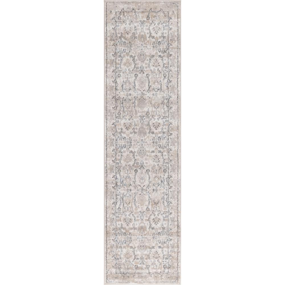 Central Portland Rug, Ivory (2' 2 x 8' 0). Picture 1