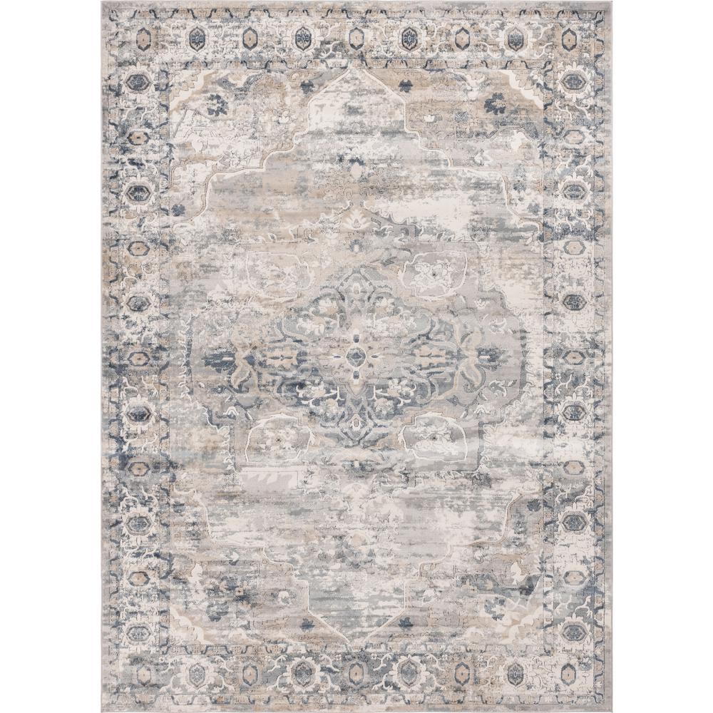 Canby Portland Rug, Ivory/Gray (10' 0 x 14' 0). Picture 1