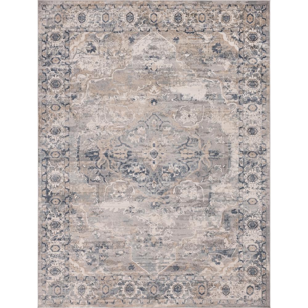 Canby Portland Rug, Ivory/Gray (10' 0 x 13' 0). Picture 1
