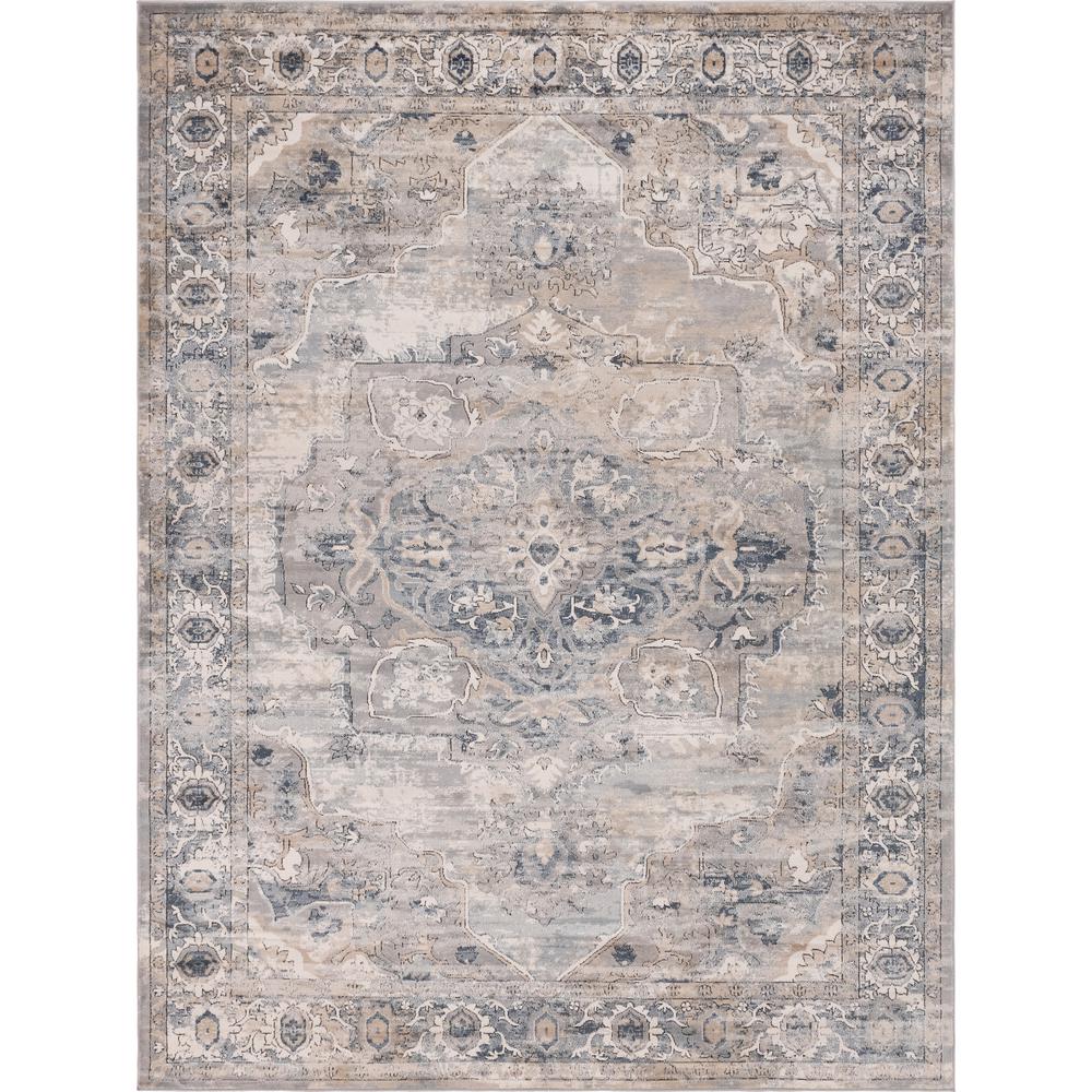 Canby Portland Rug, Ivory/Gray (9' 0 x 12' 0). Picture 1