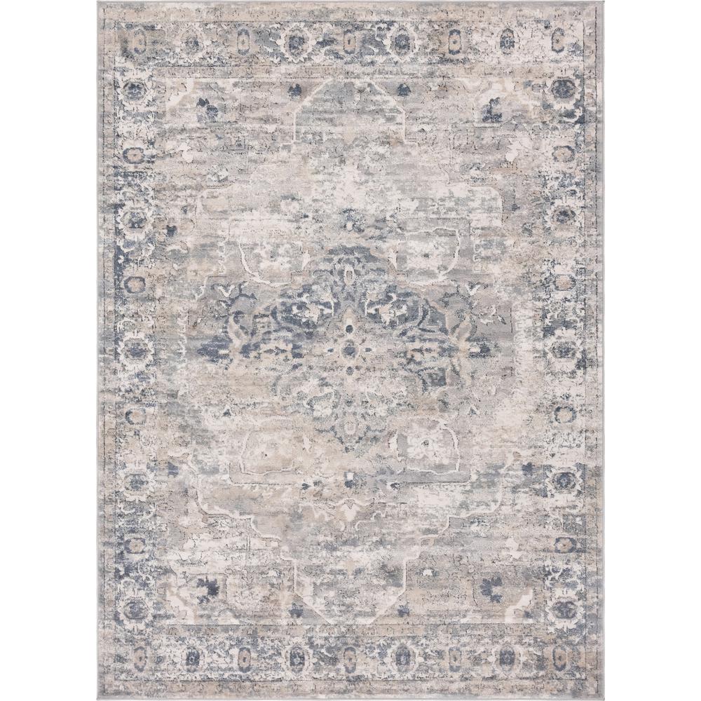 Canby Portland Rug, Ivory/Gray (7' 0 x 10' 0). Picture 1