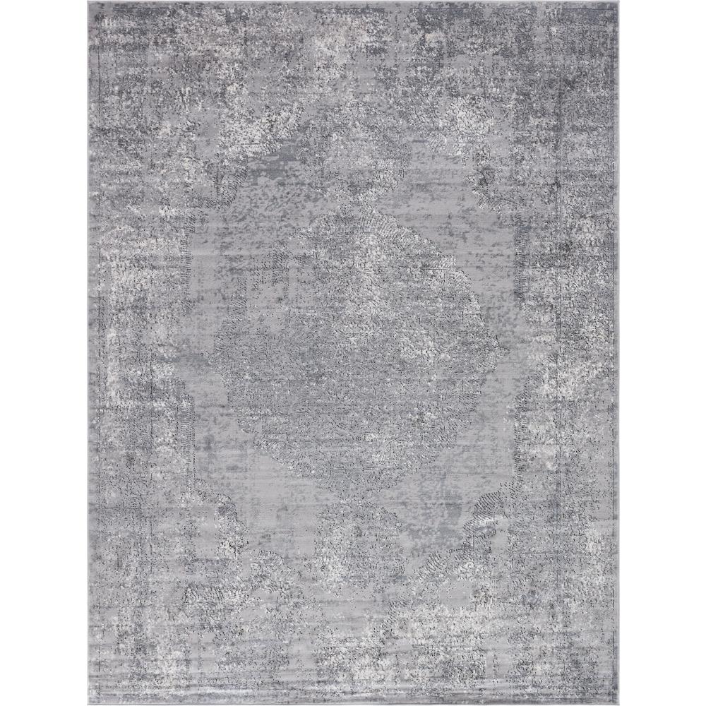 Woodburn Portland Rug, Light Gray (9' 0 x 12' 0). Picture 1