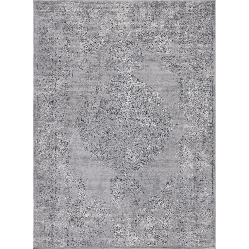 Woodburn Portland Rug, Light Gray (8' 0 x 11' 0). Picture 1