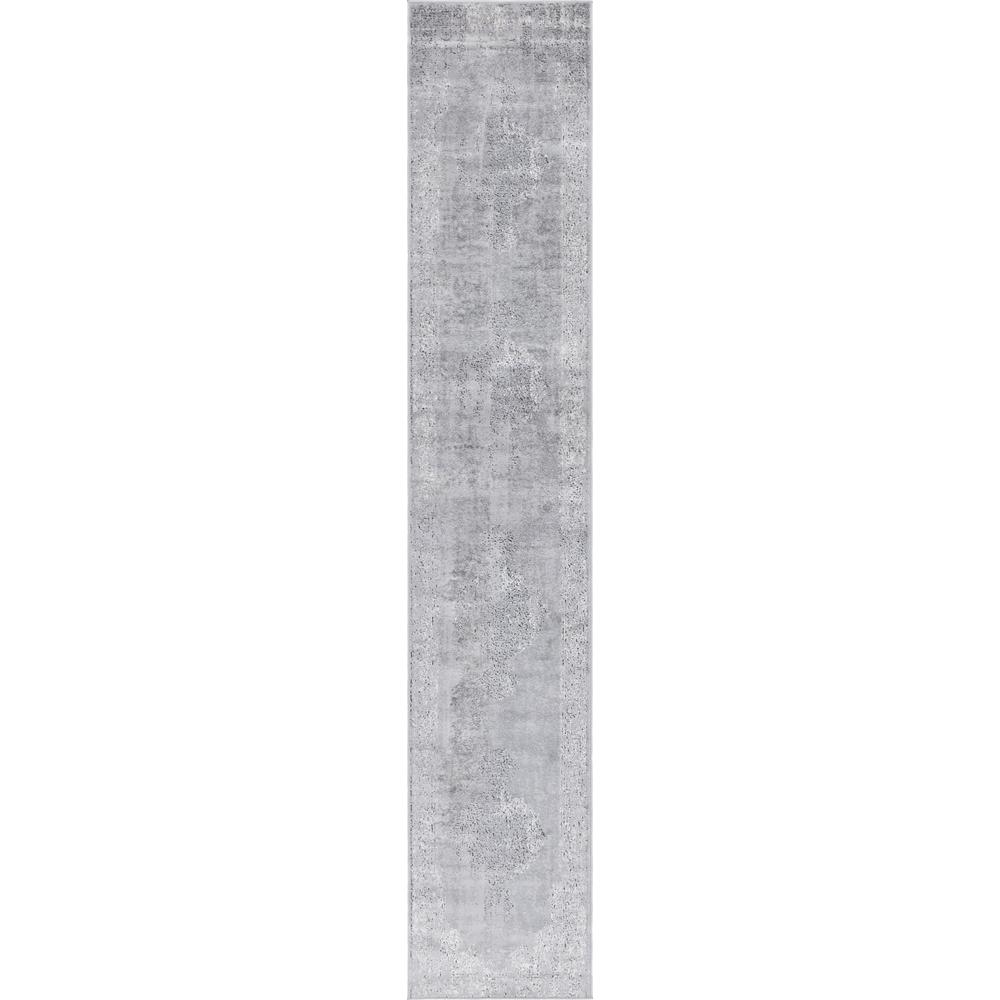 Woodburn Portland Rug, Light Gray (2' 2 x 12' 0). Picture 1