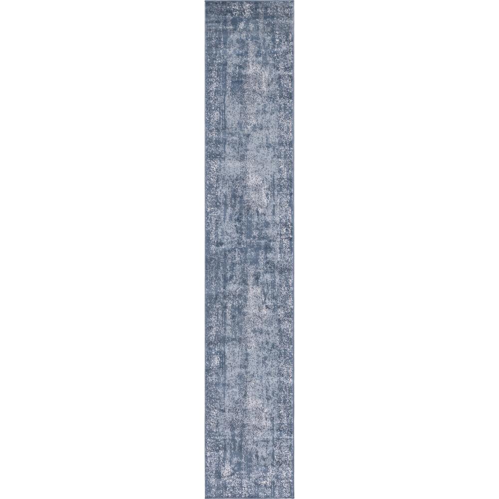 Woodburn Portland Rug, Blue (2' 2 x 12' 0). Picture 1