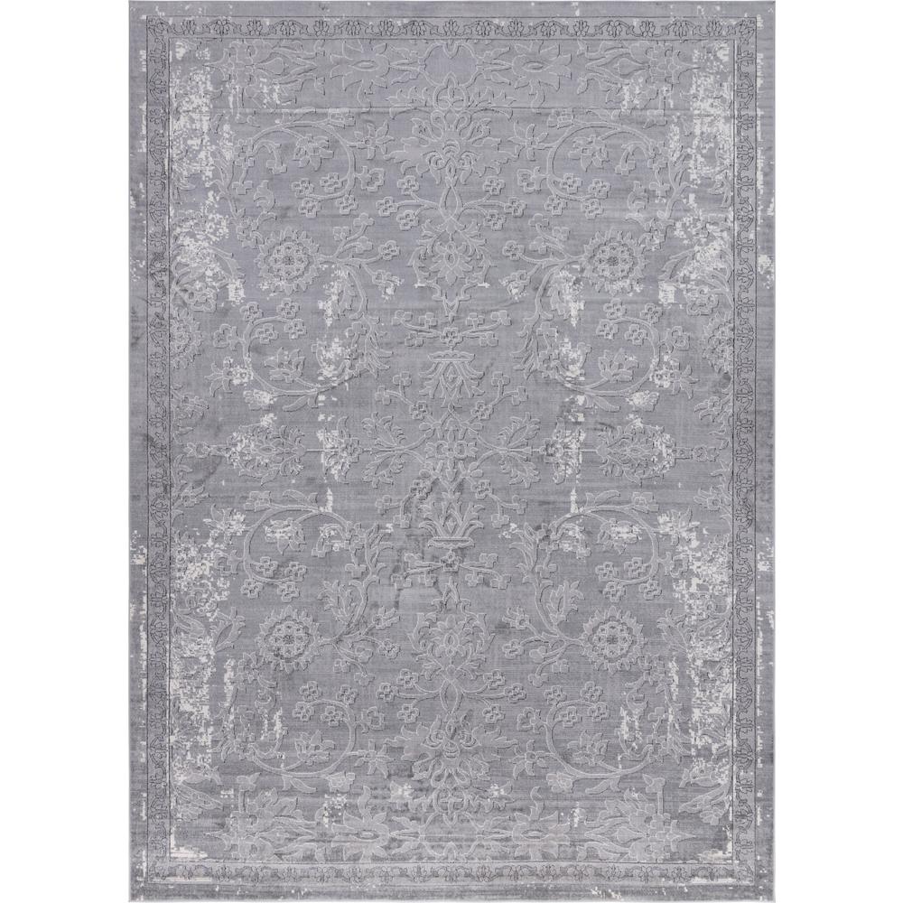 Albany Portland Rug, Gray (10' 0 x 14' 0). The main picture.