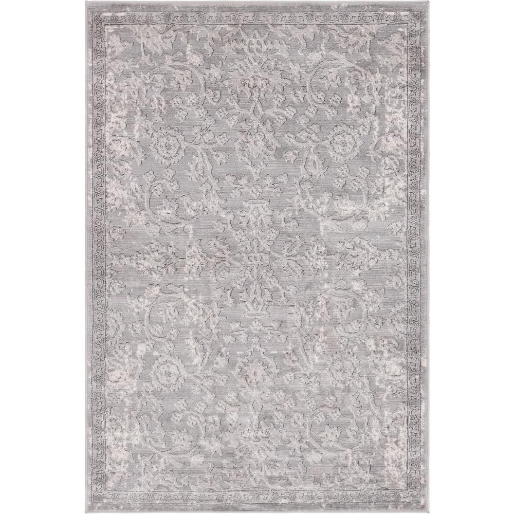 Albany Portland Rug, Gray (4' 0 x 6' 0). Picture 1