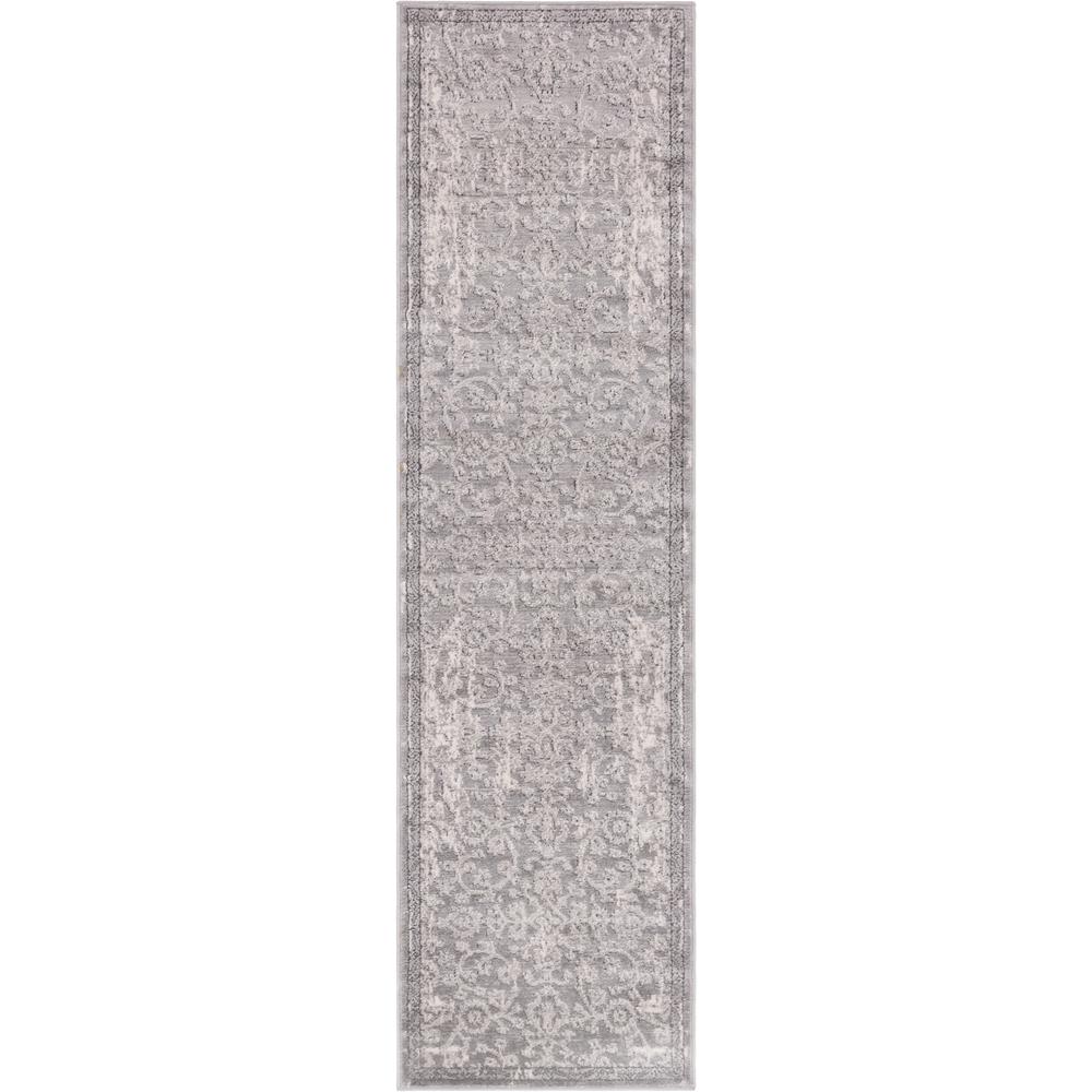 Albany Portland Rug, Gray (2' 2 x 8' 0). Picture 1