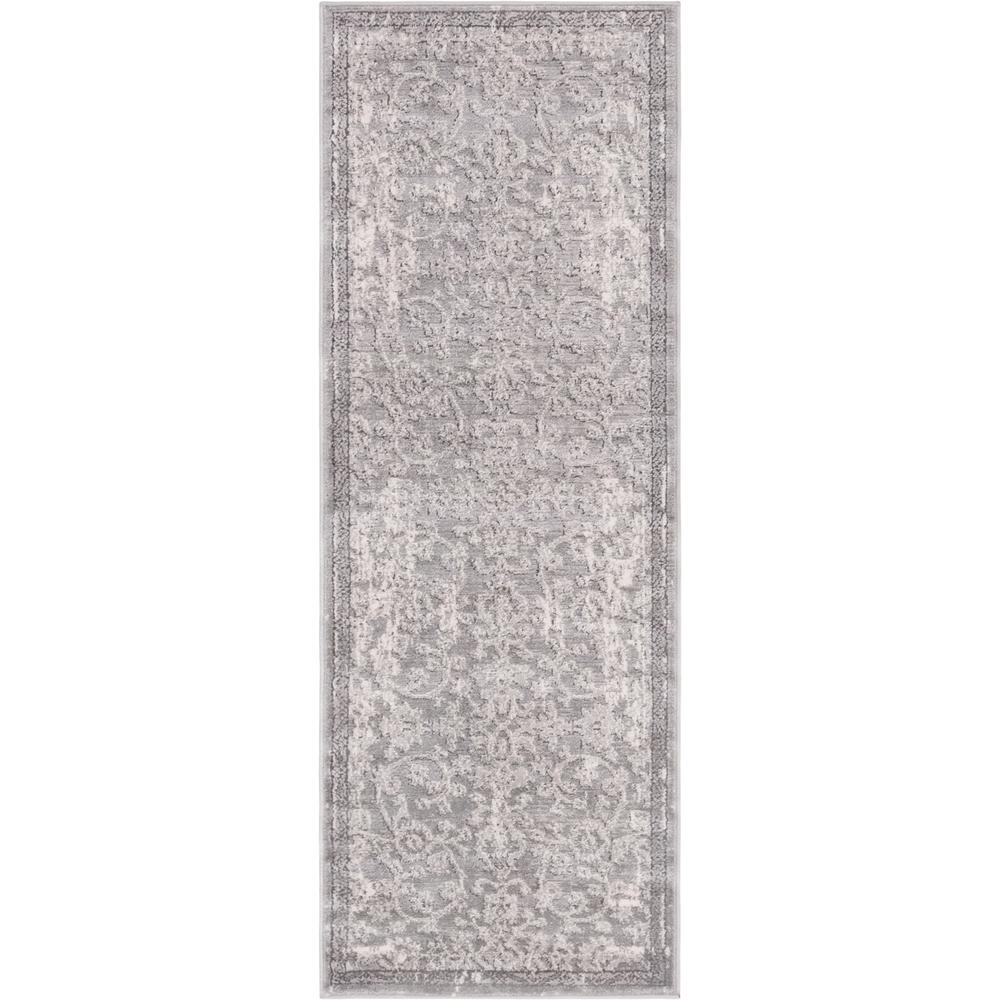 Albany Portland Rug, Gray (2' 2 x 6' 0). Picture 1