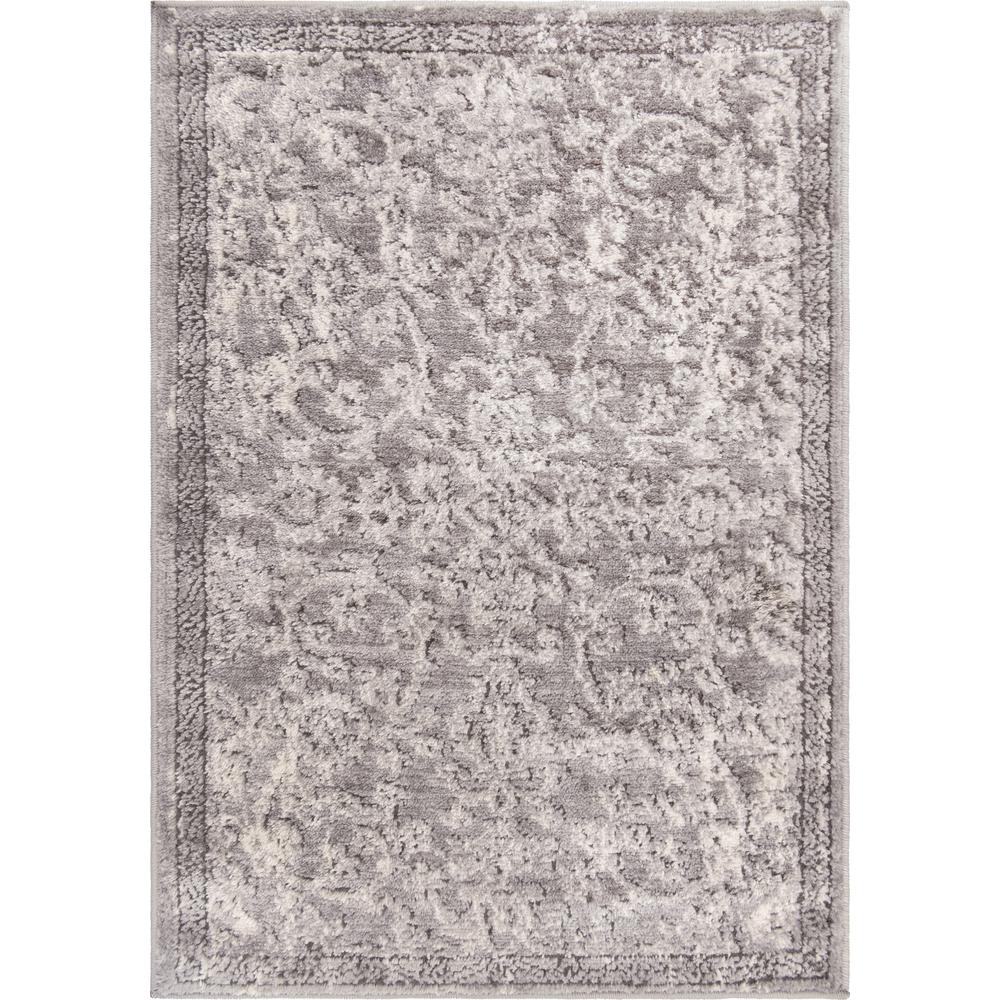 Albany Portland Rug, Gray (2' 2 x 3' 0). Picture 1