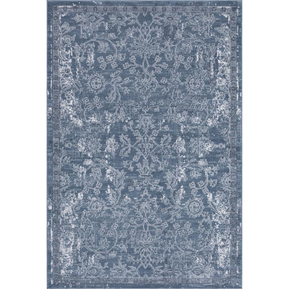 Albany Portland Rug, Blue (6' 0 x 9' 0). Picture 1