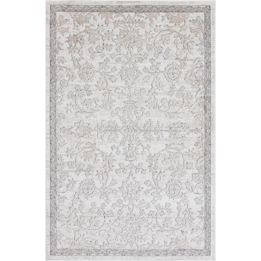 Albany Portland Rug, Ivory/Beige (5' 0 x 8' 0). Picture 1