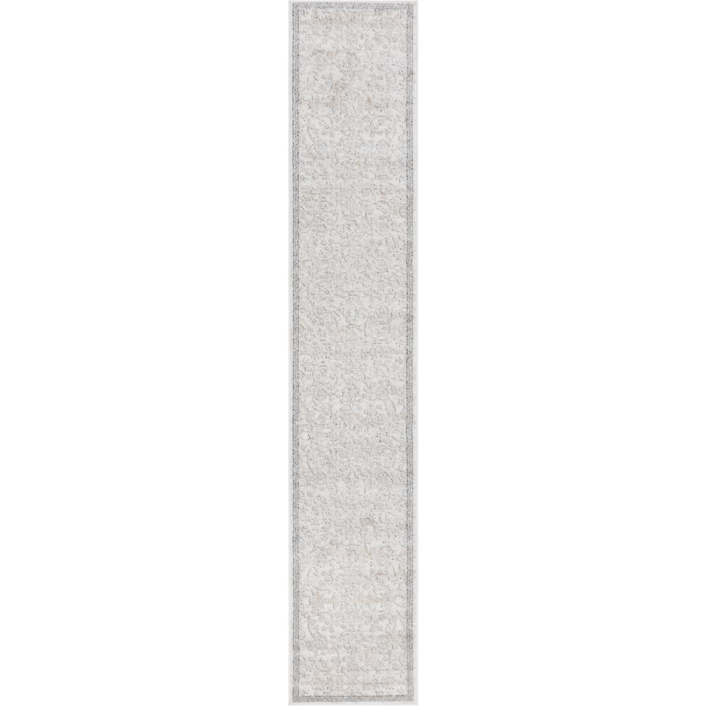 Albany Portland Rug, Ivory/Beige (2' 2 x 12' 0). The main picture.