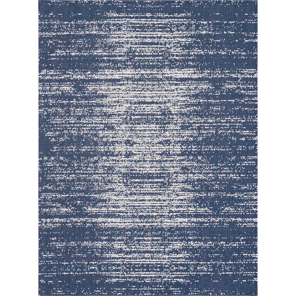 Static Decatur Rug, Navy Blue/Ivory (8' 5 x 11' 4). Picture 1