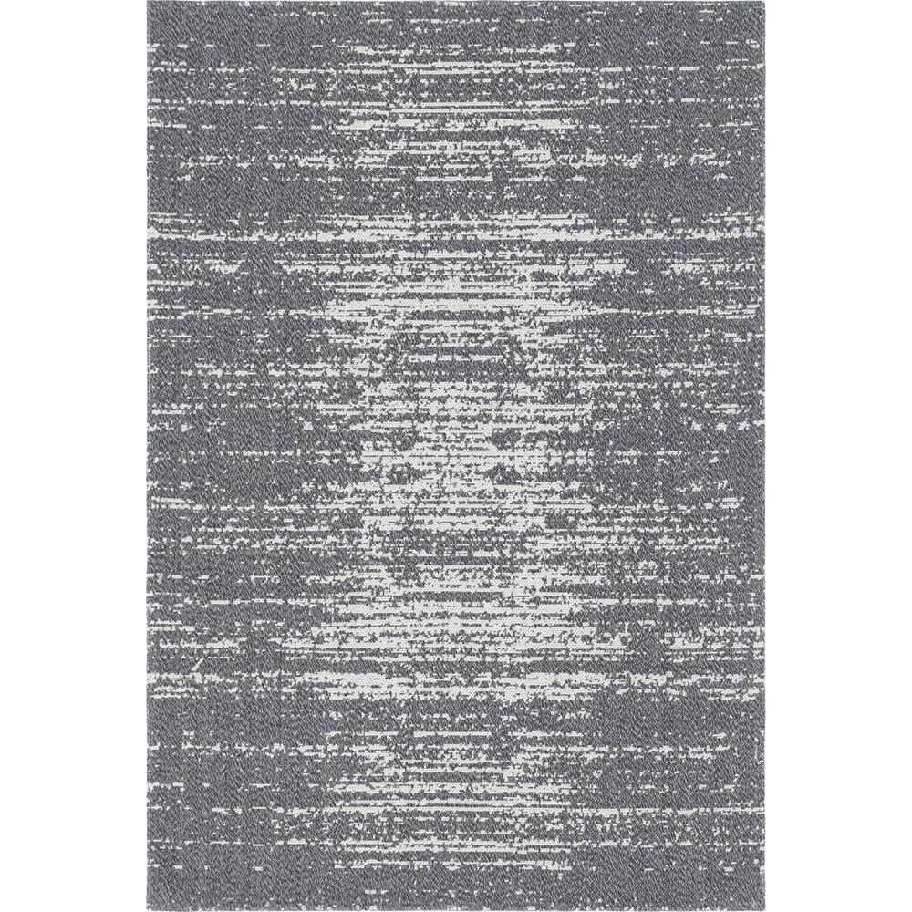 Static Decatur Rug, Gray/Ivory (4' 2 x 6' 0). Picture 1
