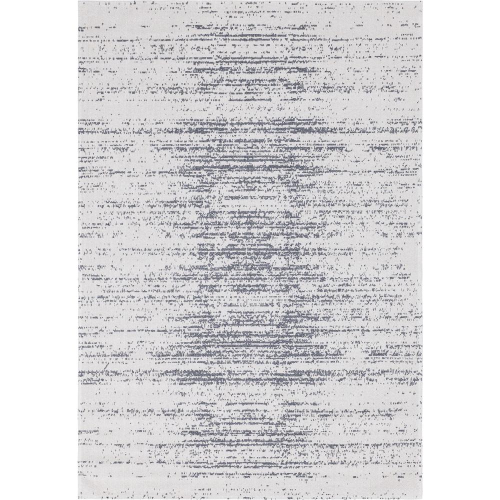 Static Decatur Rug, Ivory/Gray (6' 4 x 9' 0). Picture 1