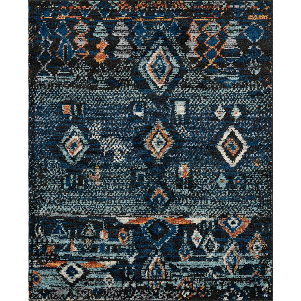Palace Arabia Rug, Navy Blue (8' 0 x 10' 0). Picture 1