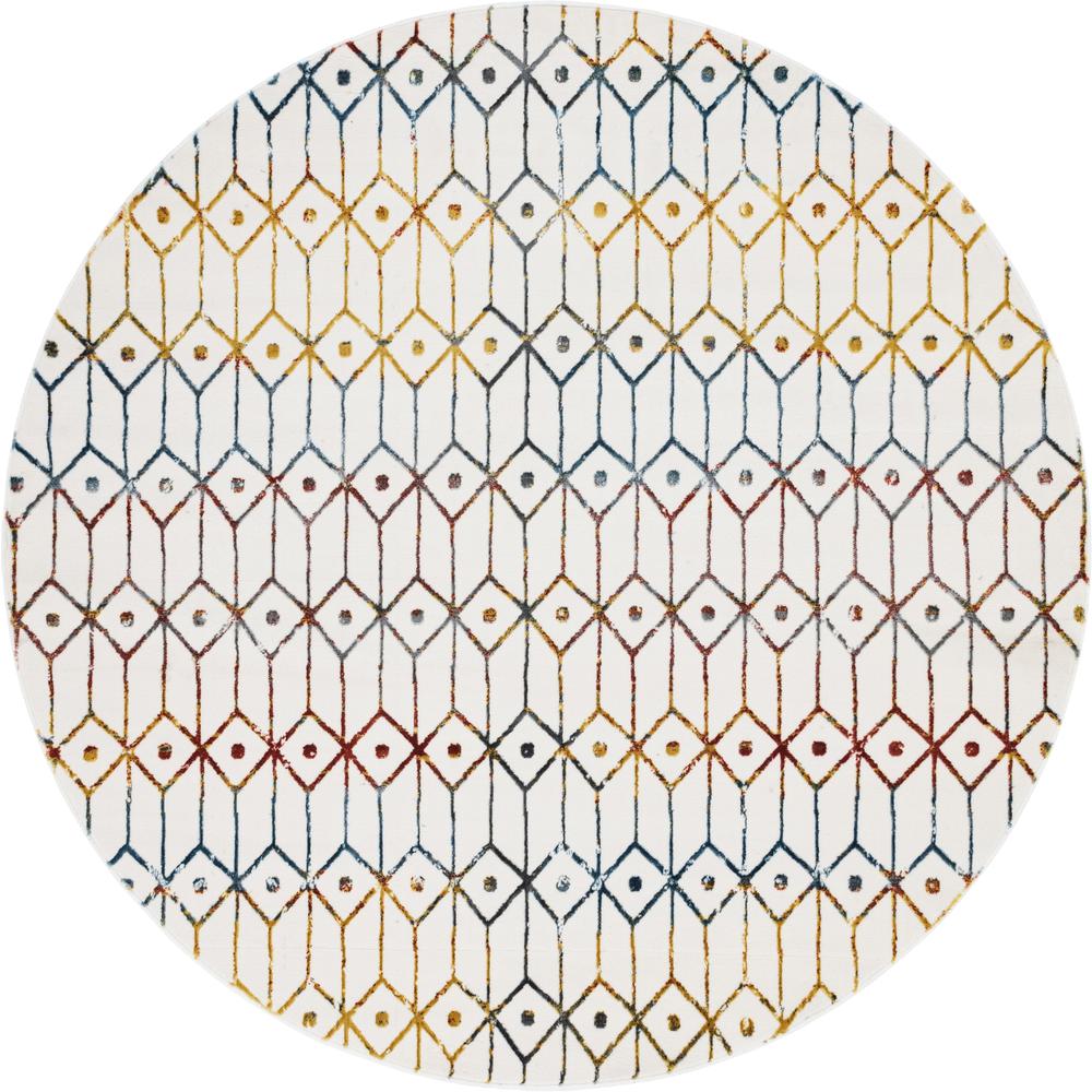Unique Loom Matrix Trellis Diamonds Rug. Picture 1