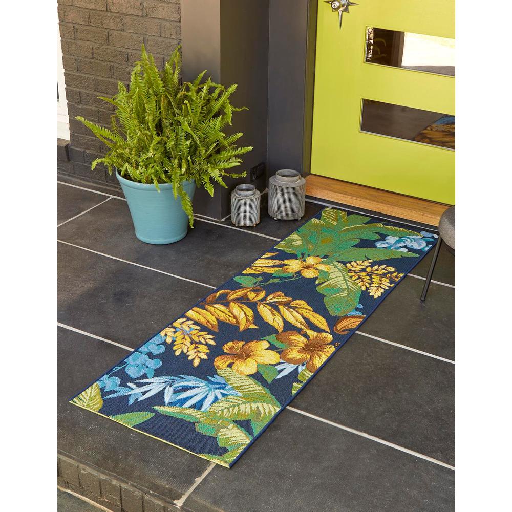 Outdoor Botanical Collection, Area Rug, Multi, 2' 7" x 5' 3", Runner. Picture 2