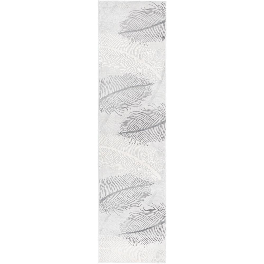 Finsbury Camilla Area Rug 2' 0" x 8' 0", Runner Gray. Picture 1