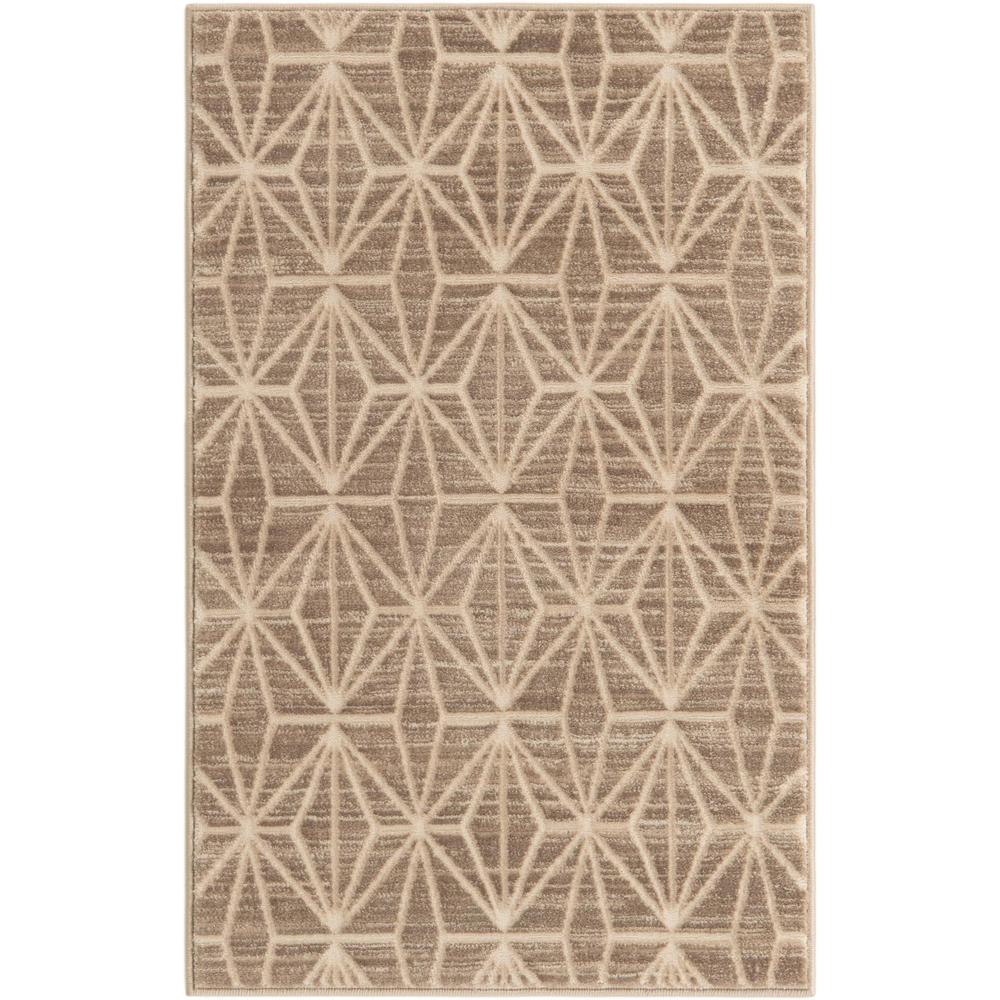 Uptown Fifth Avenue Area Rug 2' 0" x 3' 1", Rectangular Brown. Picture 1