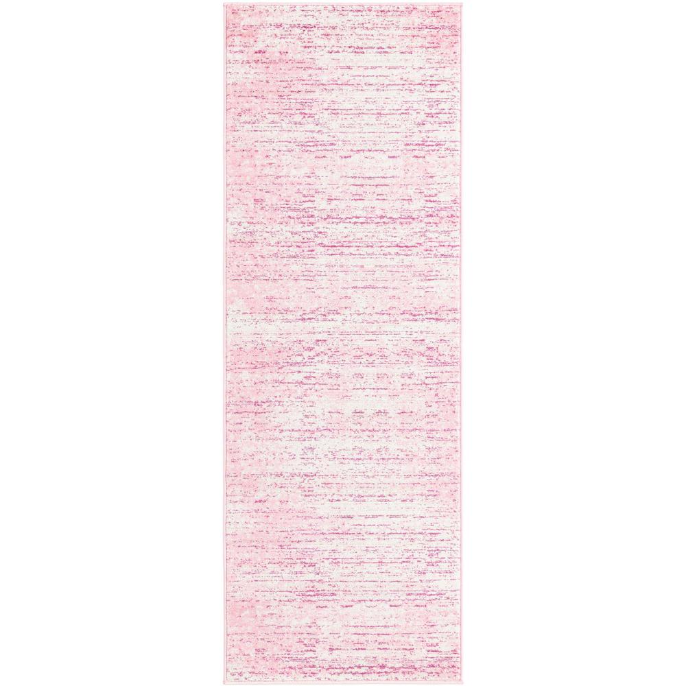 Uptown Madison Avenue Area Rug 2' 2" x 6' 1", Runner Pink. Picture 1