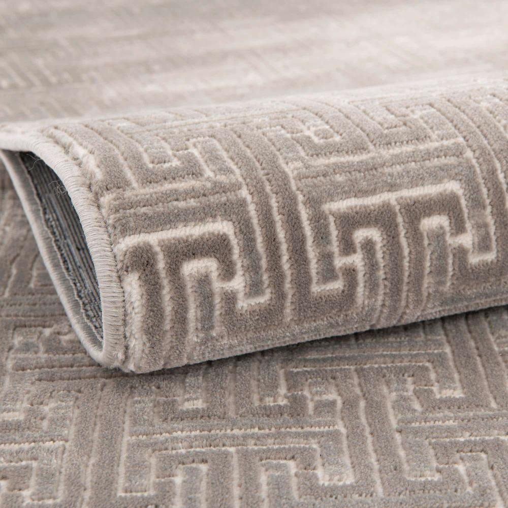 Uptown Park Avenue Area Rug 2' 0" x 3' 1", Rectangular Gray. Picture 4
