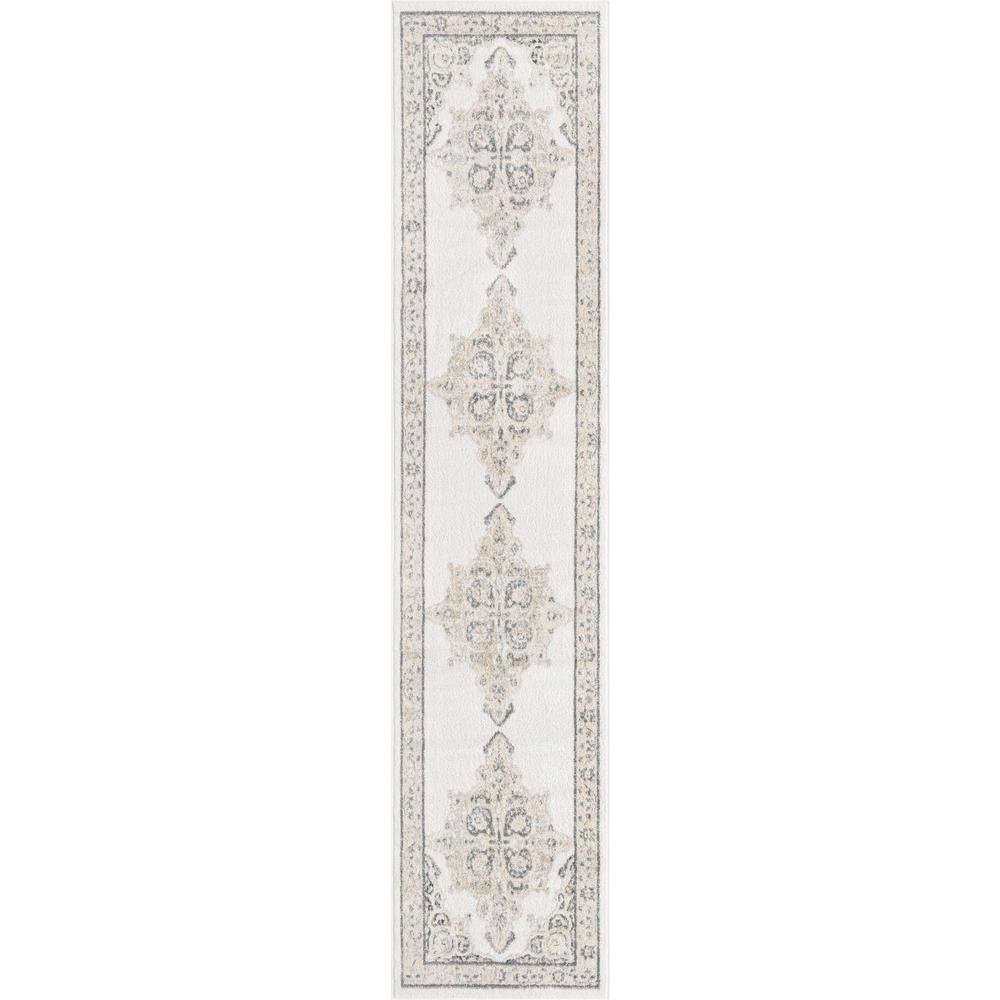 Unique Loom 12 Ft Runner in Ivory (3158884). Picture 1