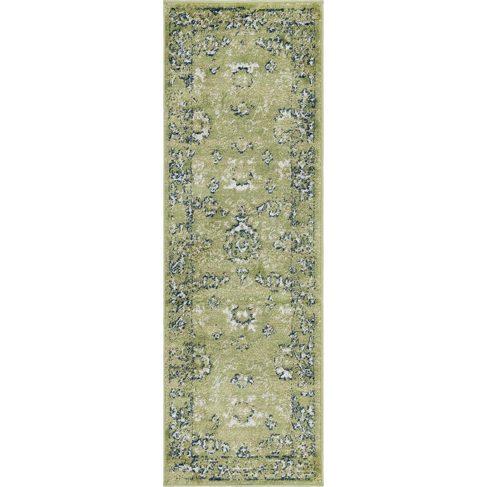 Sumter Collection, Area Rug, Green, 2' 0" x 6' 0", Runner. Picture 1