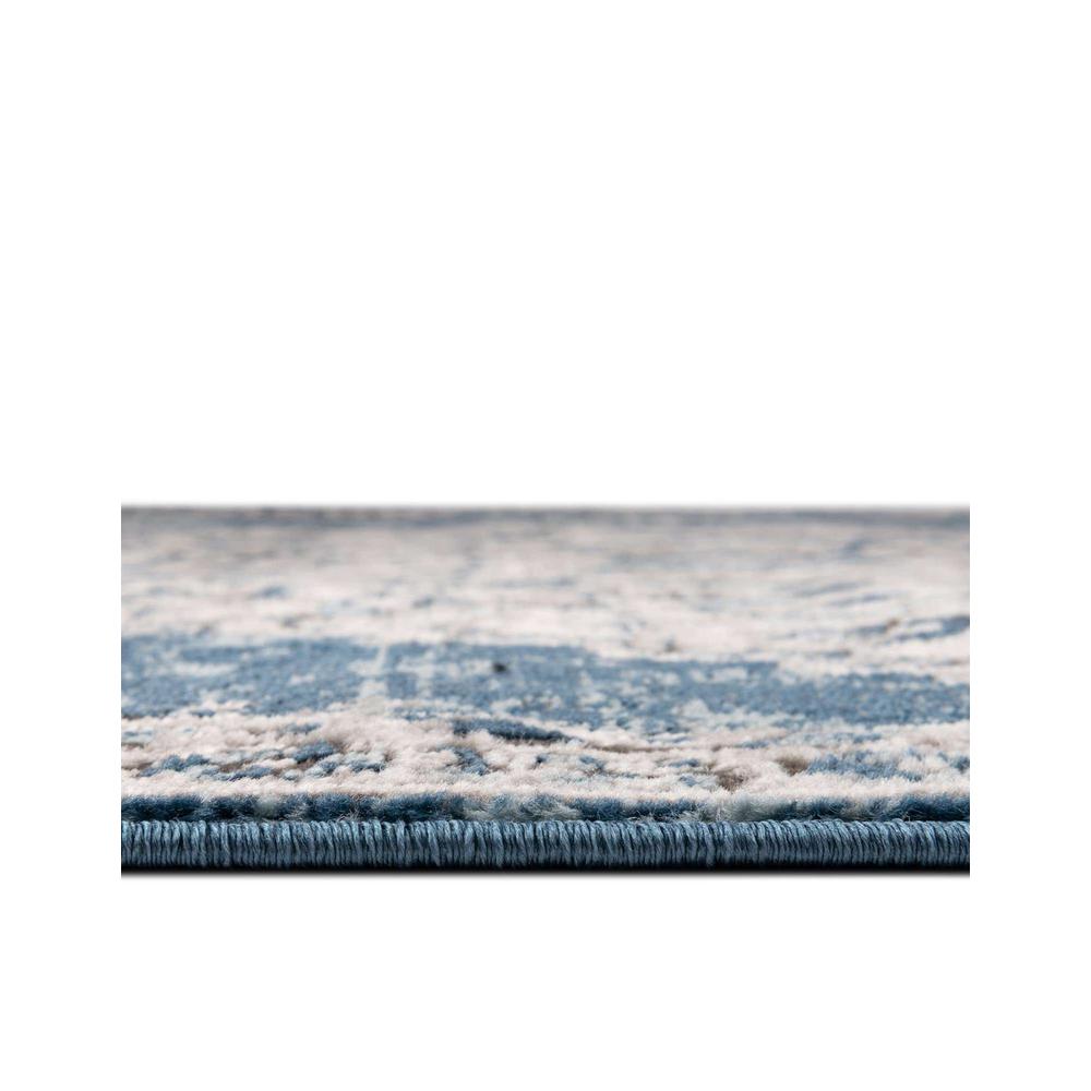 Nyla Collection, Area Rug, Blue, 5' 3" x 8' 0", Rectangular. Picture 4
