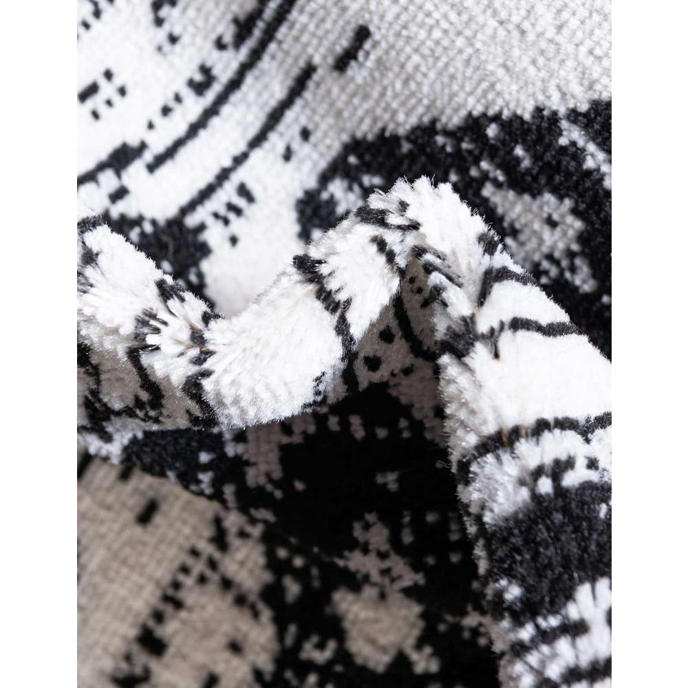 Portland Orford Area Rug 10' 0" x 14' 0", Rectangular Black and White. Picture 8
