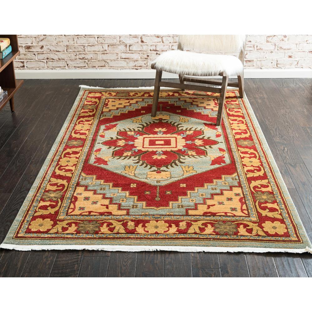 Demitri Sahand Rug, Red (3' 3 x 5' 3). Picture 5