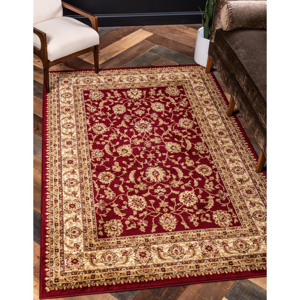 St. Louis Voyage Rug, Red (9' 0 x 12' 0). Picture 2