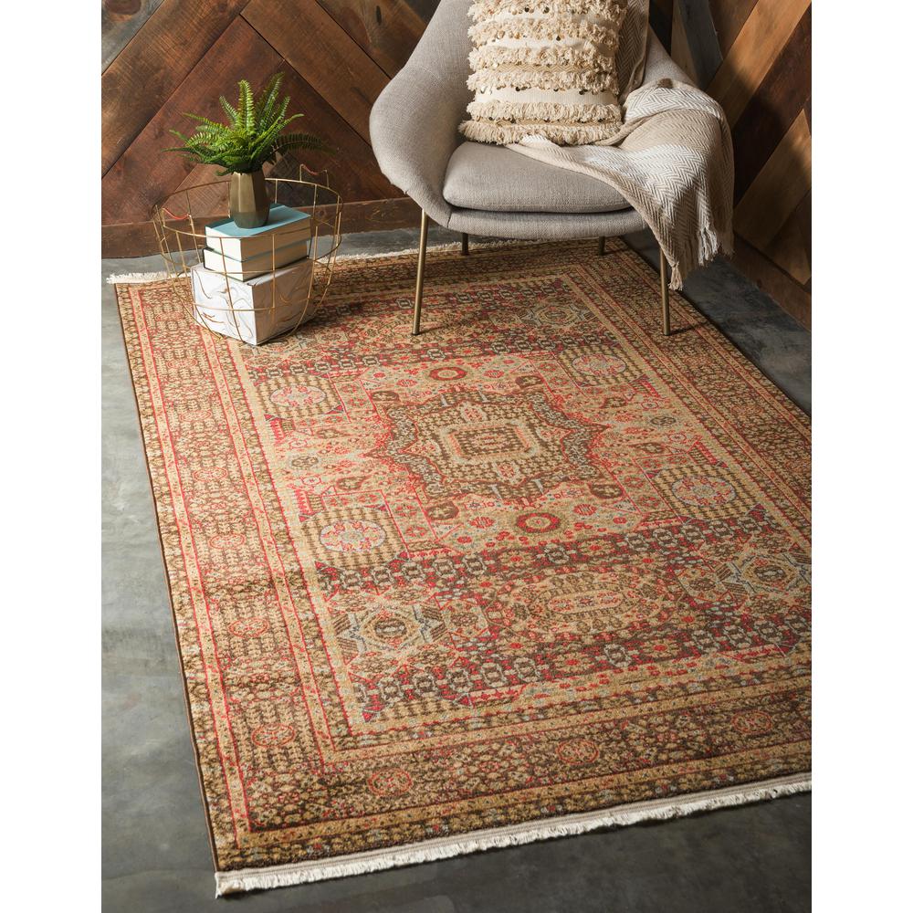 Jackson Palace Rug, Brown (6' 0 x 9' 0). Picture 2