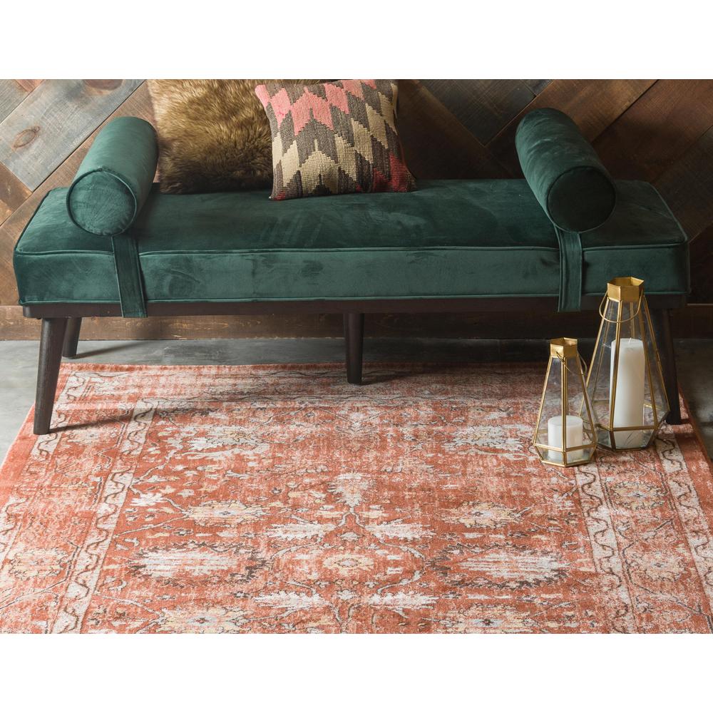 Osterbro Oslo Rug, Terracotta (7' 0 x 10' 0). Picture 5