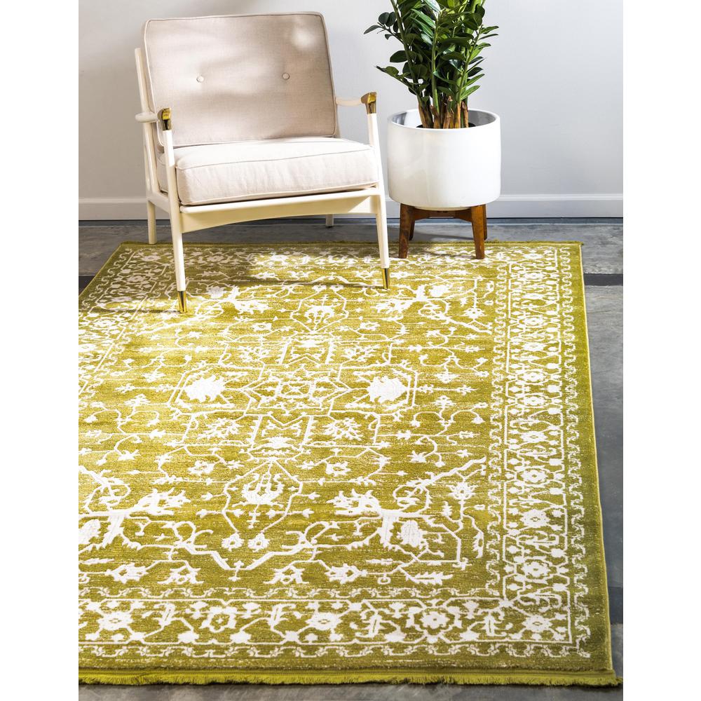 Olympia New Classical Rug, Light Green (3' 3 x 5' 3). Picture 2