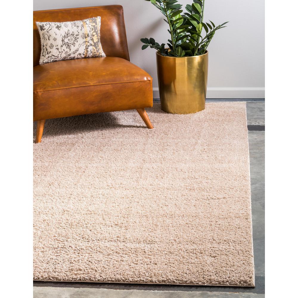 Studio Solid Shag Rug, Taupe (4' 0 x 6' 0). Picture 2